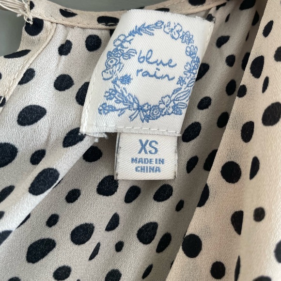 Spotted Ruffle Dress - Picture 7 of 9